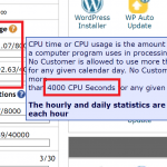 CPU Seconds Limitations