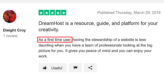 DreamHost Review 1 - Great for First Timers