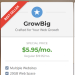 SiteGround Plans - StartUp, GrowBig, and GoGeek