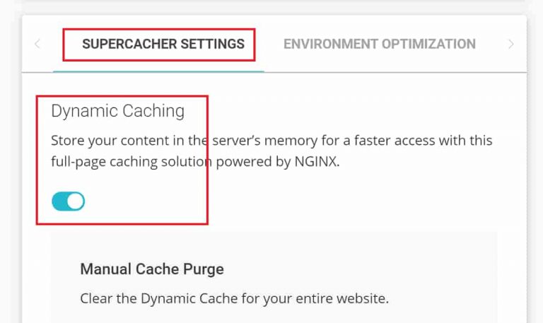SiteGround Caching with SuperCacher