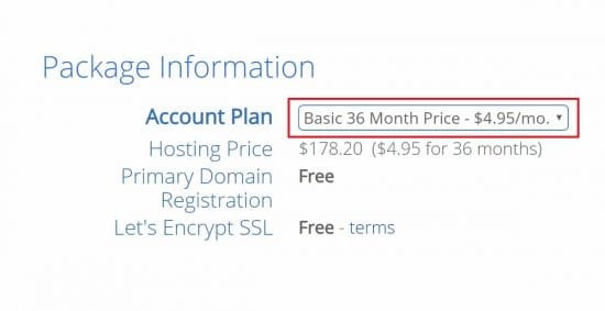 Increase in Bluehost Pricing to $4.95/m