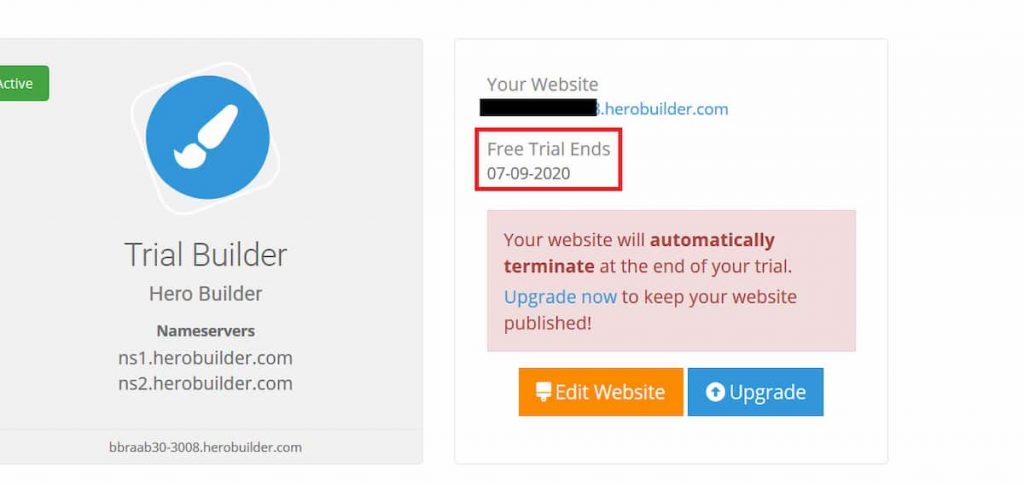 NameHero Website Builder Free Trial for 1 Week
