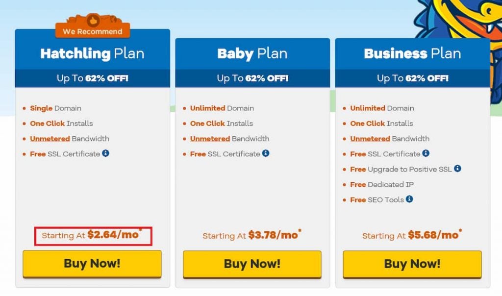 Hostgator Prices - Why you Should be Paying for Your Website