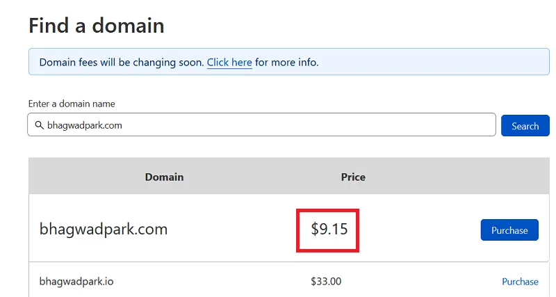 Cloudflare Domain Name Registrar Pricing