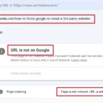 URL is Not on Google Search Console